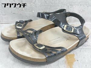 ◇ BIRKENSTOCK ビルケンシュトック バリ BALI サンダル サイズ24cm ブラック レディース