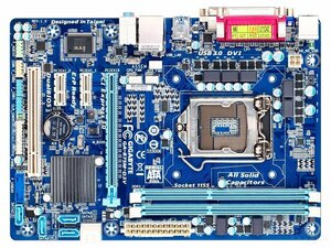 GIGABYTE GA-B75M-D3V マザーボード Intel B75 LGA 1155 MicroATX メモリ最大16G対応 保証あり　