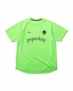 M 新品 送料無料 FCRB 24AW paperboy S/S PRE MATCH TOP GREEN SOPH SOPHNET F.C.R.B. ブリストル BRISTOL F.C.Real Bristol Tシャツ