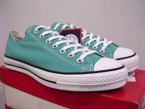 新品 CONVERSE AS J OX MINTGREEN US10.5 29cm 日本製 完売品 定価14300円 コンバース オールスター ALL STAR J OX ジャパンメイド 