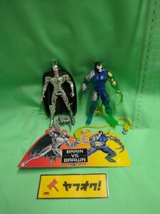 バットマン　ケナー　フィギュア　ベイン　バットマン&ロビン　メタリック