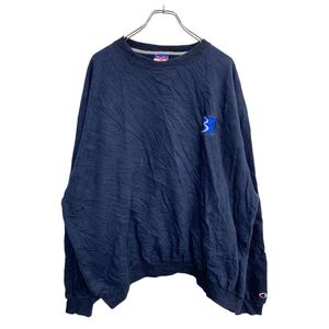 Champion スウェット トレーナー XXLサイズ チャンピオン ビッグサイズ ネイビー 古着卸 アメリカ仕入 t2410-3287