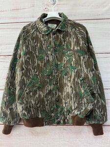 MOSSY OAK リアルツリー カモ 古着　中綿　80s USA ブルゾン