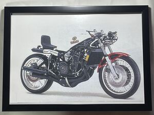 「YAMAHA TZ750」A4サイズ