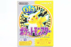 【外箱/説明書/地図付き】Nintendo ＊ ポケットモンスター ピカチュウ ゲームボーイソフト/GB ポケモン ＊ #9586