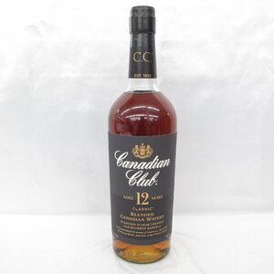 1円～【未開栓】CANADIAN CLUB カナディアンクラブ 12年 クラシック ウイスキー 700ml 40% 11708422 1124