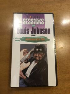 新品未開封 日本語字幕版・譜面付き VHS ルイス・ジョンソン Louis Johnson volume2