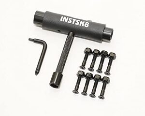 INSTSK8(インストスケート) 1インチ+ビスセット スケートボード スケボー ツール 工具 レンチ MK2