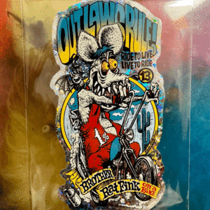 ラットフィンク ロッキンジェリービーン ブラザーフィンク ビニール ステッカー シール RAT FINK Rockin