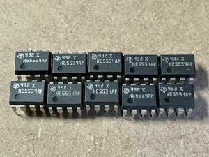 新品/未使用！台湾製！！Texas Instruments 432X NE5534AP/１回路低ノイズオペアンプ 10個セット！！！