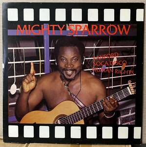 Mighty Sparrow Sanford Soca Disco Human Rights LP US盤 CRJAF1004(ジャケ) JAF1004(レコード)