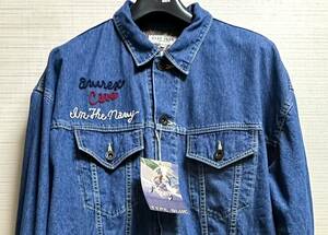 タグ付き 新品未使用品 AVIREX アヴィレックス TYPE BLUE Gジャケット ネイバル ライニング　G-JACKET NAVAL LINING Gジャン