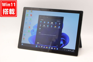 中古 2K対応 12.3型 タブレット Microsoft Surface Pro6 Model.1796 希少な黒 顔認証 Windows11 八世代i5-8350u 8GB NVMe 256GB-SSD Office