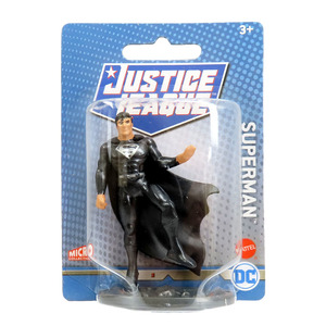 ジャスティスリーグ DCコミック スーパーマン ブラック ミニ フィギュア JUSTICE LEAGUE アメコミ ヒーロー おもちゃ グッズ 人形 USA