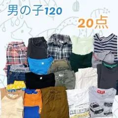 男の子 子供服 キッズ【120】20点 まとめ Tシャツ パンツ 長袖/半袖