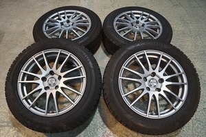 中古 SET 215/60R17 215/60-17 ヨコハマ IG50+ 18年 ZACK JP104 17 5H114.3 7J+48 エクストレイル エルグランド オデッセイ クロスロード