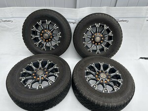 最終値下げ MG マーテルギア MONSTER 16インチ 7J 5H-114.3/127 +35 タイヤセット GEOLANDAR 235/70R16 4本 デリカD5 エクストレイル RAV4