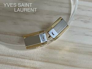 ■ YVES SAINT LAURENT サンローラン ■ カフス カフリンクス ■ / メンズ シャツ ダブルカフス コンバーチブル / 