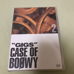 新品即決 非売品 BOOWY BOΦWY GIGS CASE OF BOφWY 2 DVD