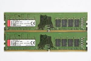 動作保証★メモリー PC4-21300 DDR4-2666 32GB(16GBx2)Kingston エラー無★034