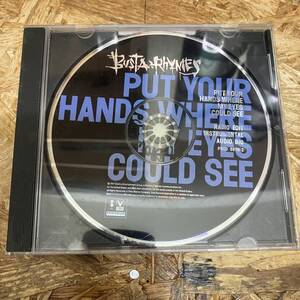 シ● HIPHOP,R&B BUSTA RHYMES - PUT YOUR HANDS WHERE MY EYES COULD SEE INST,シングル CD 中古品