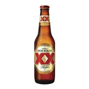 【送料無料】メキシコ産　ドスエキス　ビール　アンバー 355ml×24本 瓶 CERVEZA DOS EQUIS AMBAR