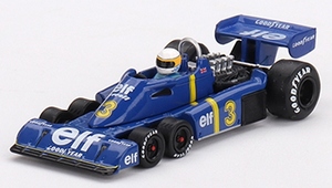 TSM ミニGT 1/64 ティレル P34 1976 F1 スウェーデンGP ウィナー #3 J.シェクター