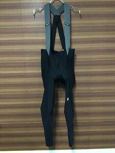 HE810 アソス assos MILLE GT WINTER BIB TIGHTS C2 ビブタイツ 黒 L 裏起毛