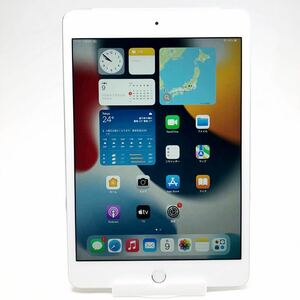 【2278】☆送料無料☆Apple☆iPad mini第4世代　Wi-Fi+Cellular 32GB☆シルバー☆利用制限○☆SIMフリー