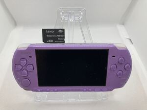 美品　PSP3000ライラックパープル　メモリーカード付き　 SONY ソニー プレイステーションポータブル