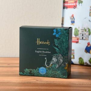 Harrods/ハロッズ 紅茶 No.14 English Breakfast ティーバッグ100包