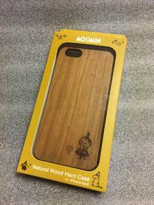 未開封 ムーミン iPhone6/6s用 木製 ケース カバー ※リトルミイ スナフキン
