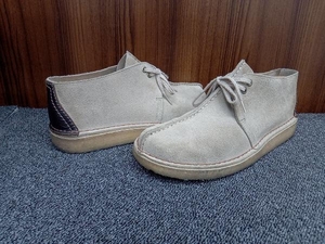 Clarks／クラークス／DESERT TREK／261332967085／UK 8 1/2／ベージュ／デザートブーツ