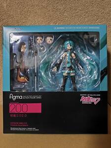 送料510円～ 新品 figma 初音ミク 2.0 キャラクター・ボーカル・シリーズ01 VOCALOID HATSUNE MIKU 1/12 フィギュア マックスファクトリー