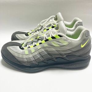 希少 美中古◆NIKE / ロジャーフェデラー◆Court Vapor RF AirMax95 Neon 29cm ナイキ コートヴェイパー ネオン エアマックス95 AO8759-078