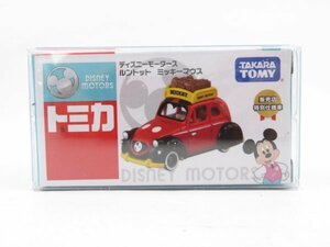 (n1610）ドリームトミカ ディズニーモータース ルントット ミッキーマウス DISNEY MOTORS Dream tomica プロテクターケース付き