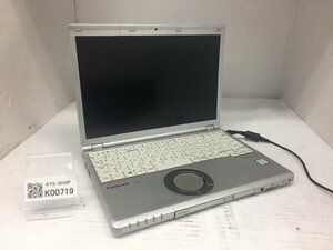 ジャンク/ Panasonic CF-SZ6RDQVS Intel Core i5-7300U メモリ8.19GB ストレージ無し 【K00719】