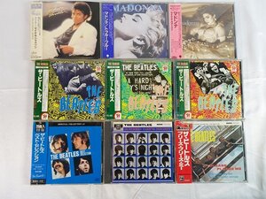 東Nwj118▲/洋楽 POPS ROCK CD 9組 Michael Jackson / The Beatles / Madonna マイケルジャクソン ビートルズ マドンナ /