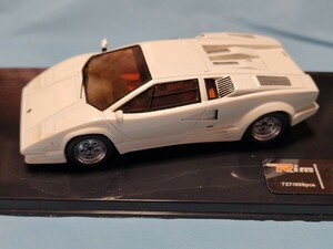 新品未展示 RIM LAMBORGHINI COUNTACH 25th Anniversary 1988 727/999 白