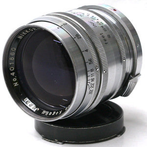 #Y0928■ニコンSマウント/NIKKOR-P.C 8.5cm F2■