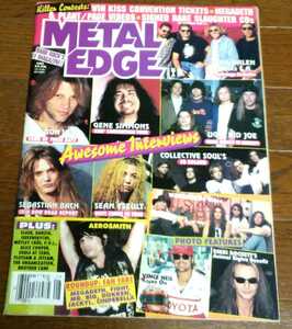 ★激レア!1995年 アメリカ ハードロックメタル洋雑誌METAL EDGE1冊 ★VAN HALEN エディ・ヴァン・ヘイレン★②