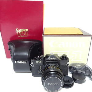 キャノン F-1 フィルム一眼カメラ 55mm 1:1.2 レンズ 箱付き Canon 動作未確認 ジャンク品 80サイズ発送 KK-2673521-233-mrrz