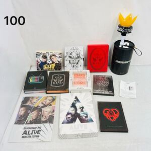 12SD065 BIGBANG グッズ まとめ CD DVD ペンライト ファイル タレントグッズ グループ 男性タレント KーPOP 韓国 中古 現状品 動作未確認