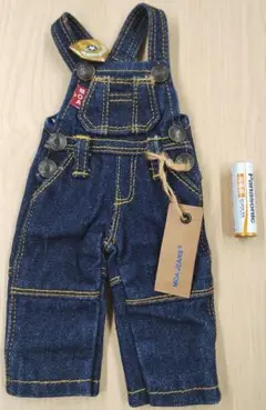 ミニチュア　デニム　オーバーオール　サロペット　MOA　JEANS