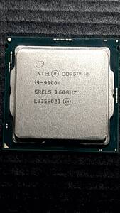 ★インテル Core i9 9900K★LGA1151 Coffee Lake 3.6GHz★中古★