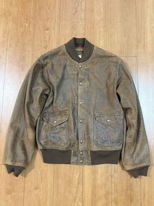 RRL レザーブルゾン　フライトジャケット