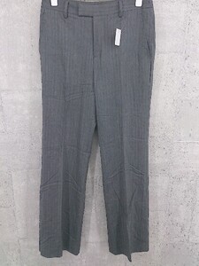 ◇ NEWYORKER ニューヨーカー ヘリンボーン パンツ 61-89 ブラック グレー #