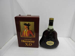 ☆古酒 未開栓 Hennessy ヘネシー XO 金キャップ グリーンボトル 700ml 40% 箱付き ☆