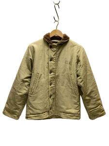 US.ARMY◆フライトジャケット/GRY/B-15D/MOD/モディファイド/ペイント汚れ