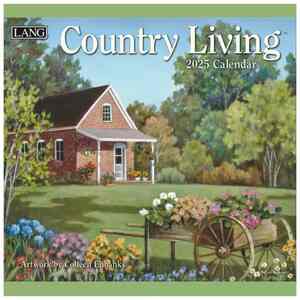 2025 Calendar LANG ラング 壁掛けカレンダー2025年 Country Living Colleen Euban